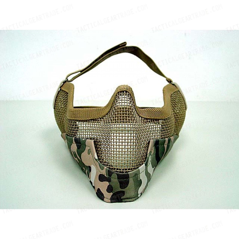 Black Bear Airsoft Stalker BAT Style Raider Mesh Mask Multi Camo