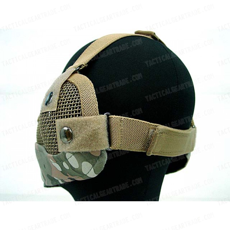 Black Bear Airsoft Stalker BAT Style Raider Mesh Mask Multi Camo