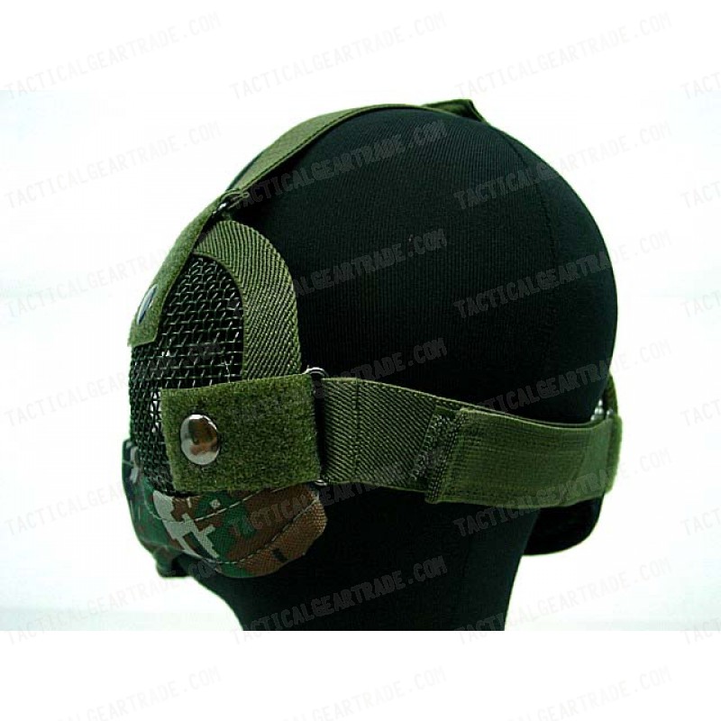 Black Bear Airsoft Stalker BAT Raider Mesh Mask Digital Woodland