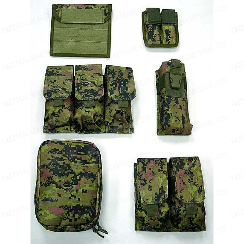 Molle Combat Strike Plate Carrier CIRAS Vest CADPAT Digital Camo