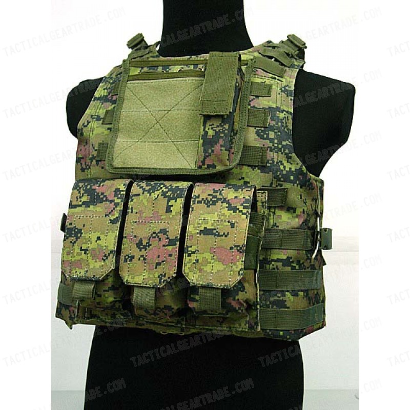 USMC Molle Combat Assault Plate Carrier Vest CADPAT Digital Camo