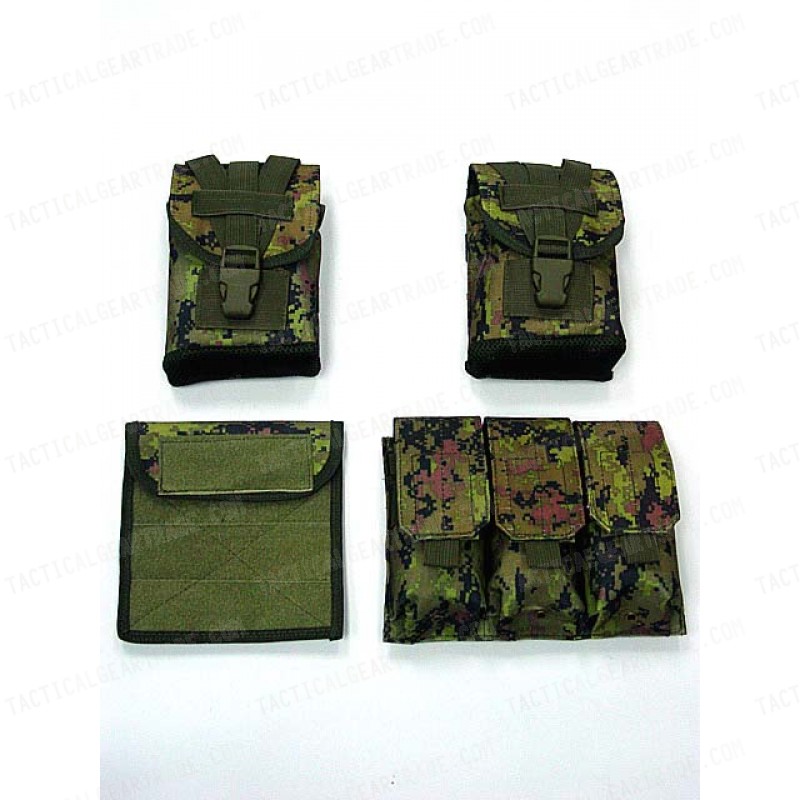 Airsoft Molle Canteen Hydration Combat RRV Vest CADPAT Camo