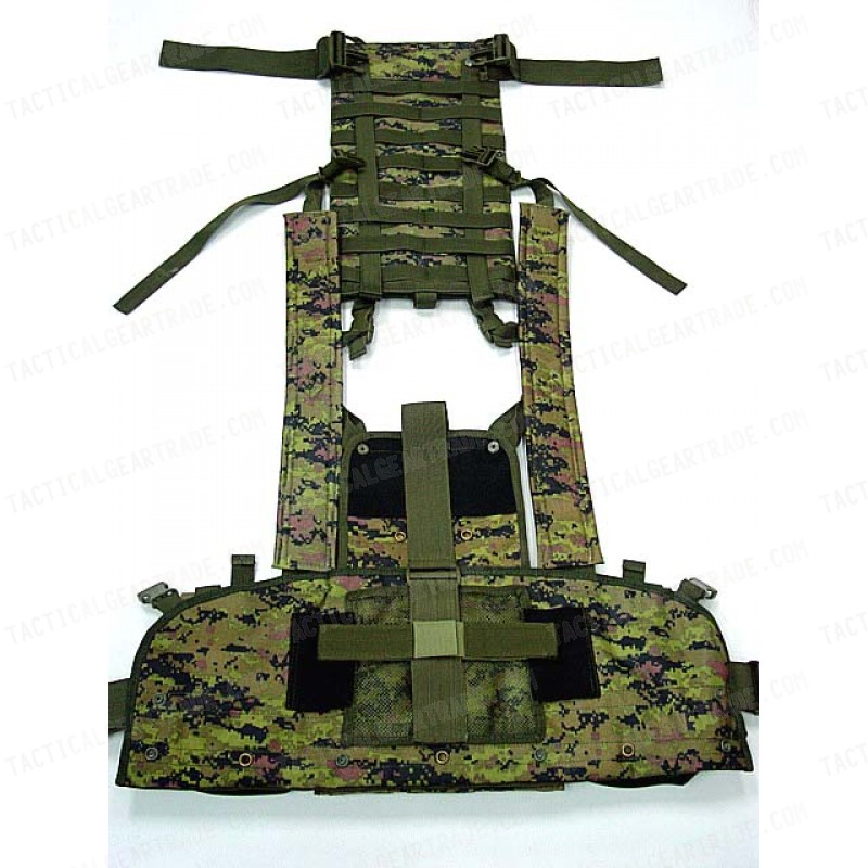 Airsoft Molle Canteen Hydration Combat RRV Vest CADPAT Camo