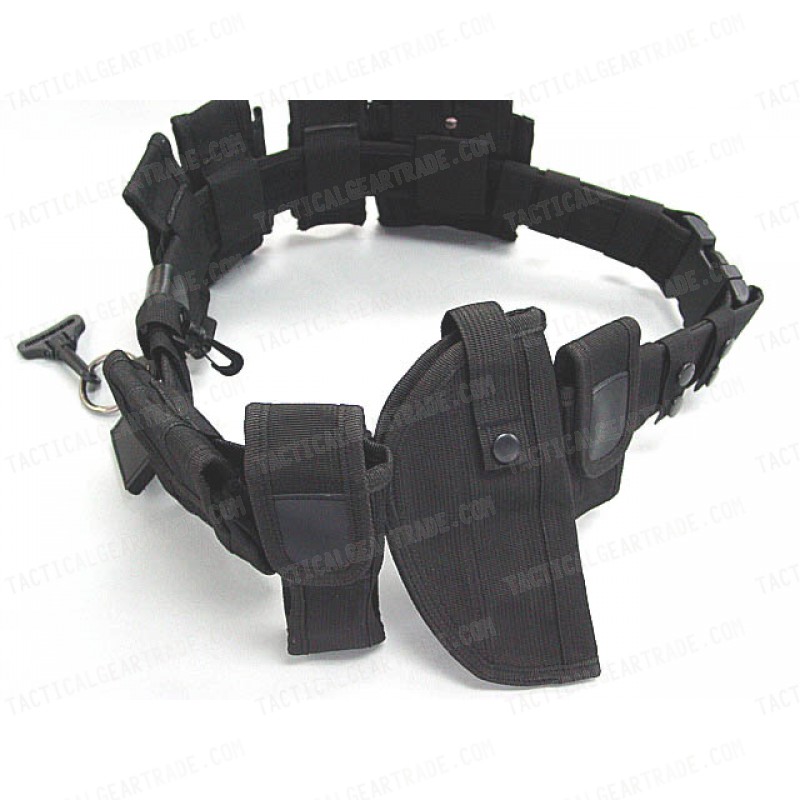 Modular Pouch Holder Police Security Duty Belt w Holster A for 19.94 Tacticalgeartrade uk