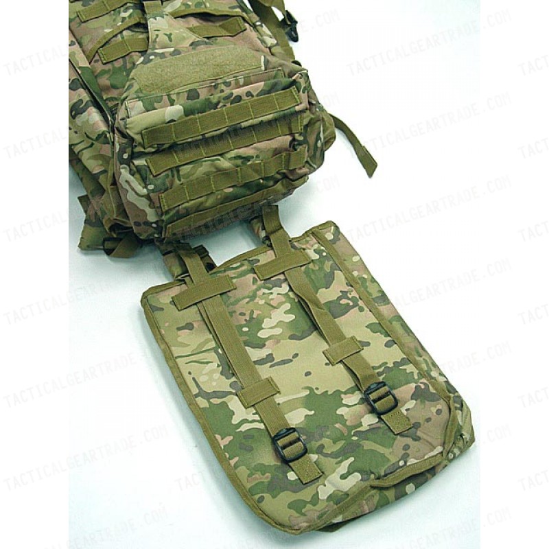 Tactical Molle Rifle Gear Combo Backpack Multi Camo