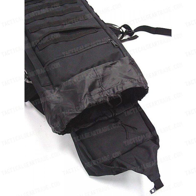 Tactical Molle Rifle Gear Combo Backpack Black