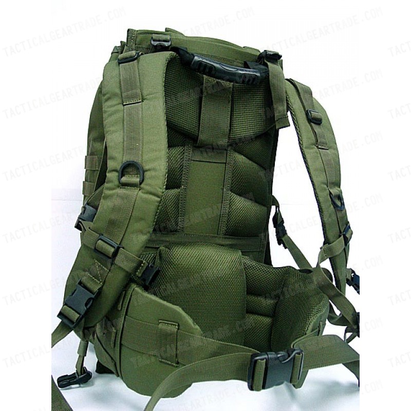 Tactical Molle Rifle Gear Combo Backpack OD