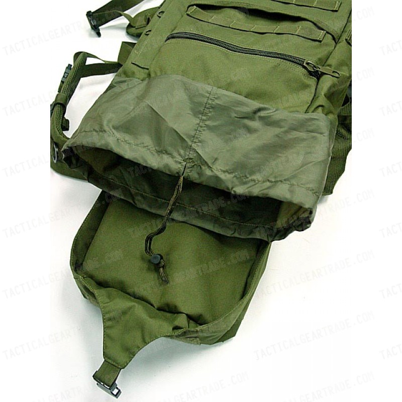 Tactical Molle Rifle Gear Combo Backpack OD