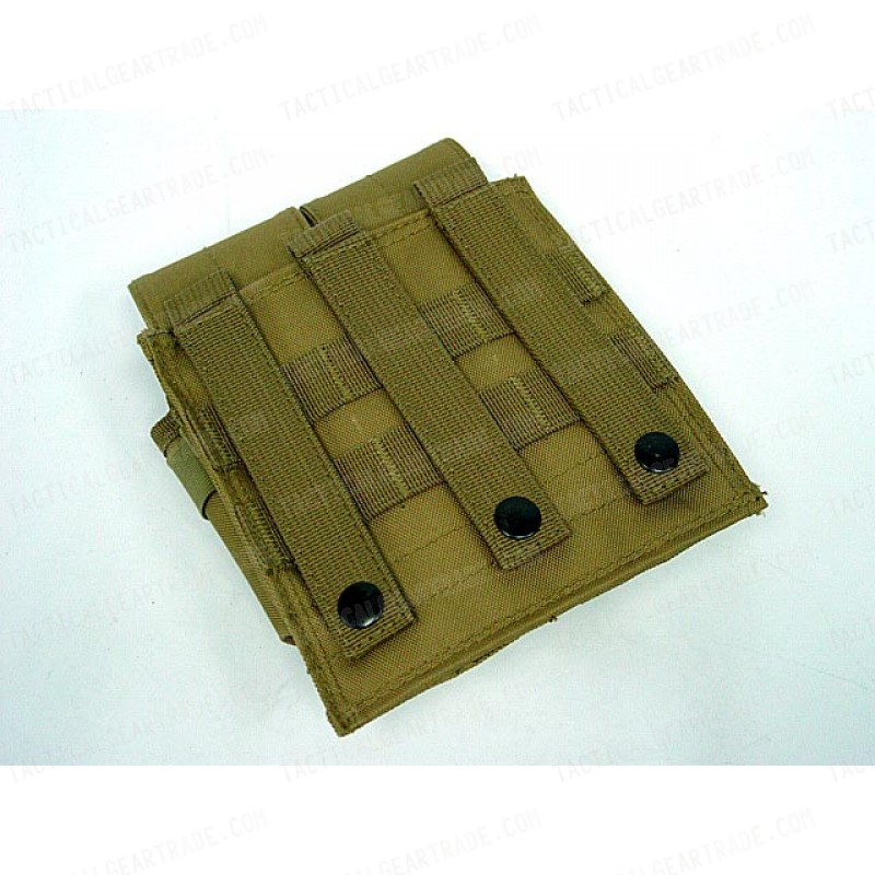 Airsoft Molle Double Magazine Pouch Coyote Brown