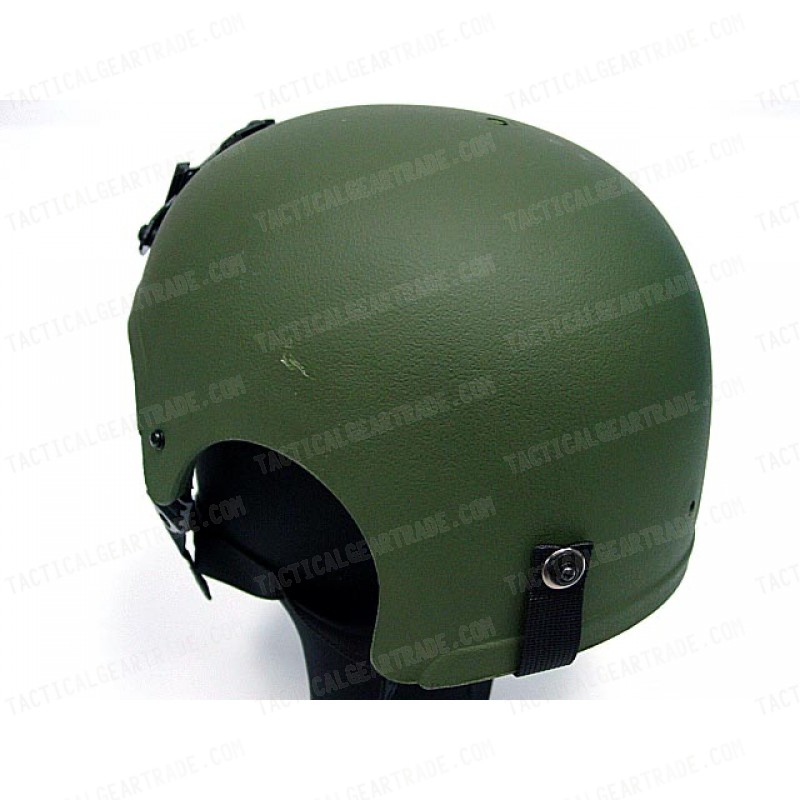 USMC IBH Helmet OD w/ NVG PVS-7 Goggle Mount