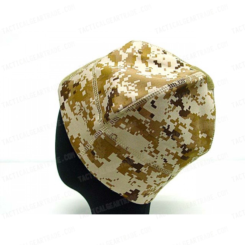 Velcro Attachment Watch Cap Hat Digital Desert Camo