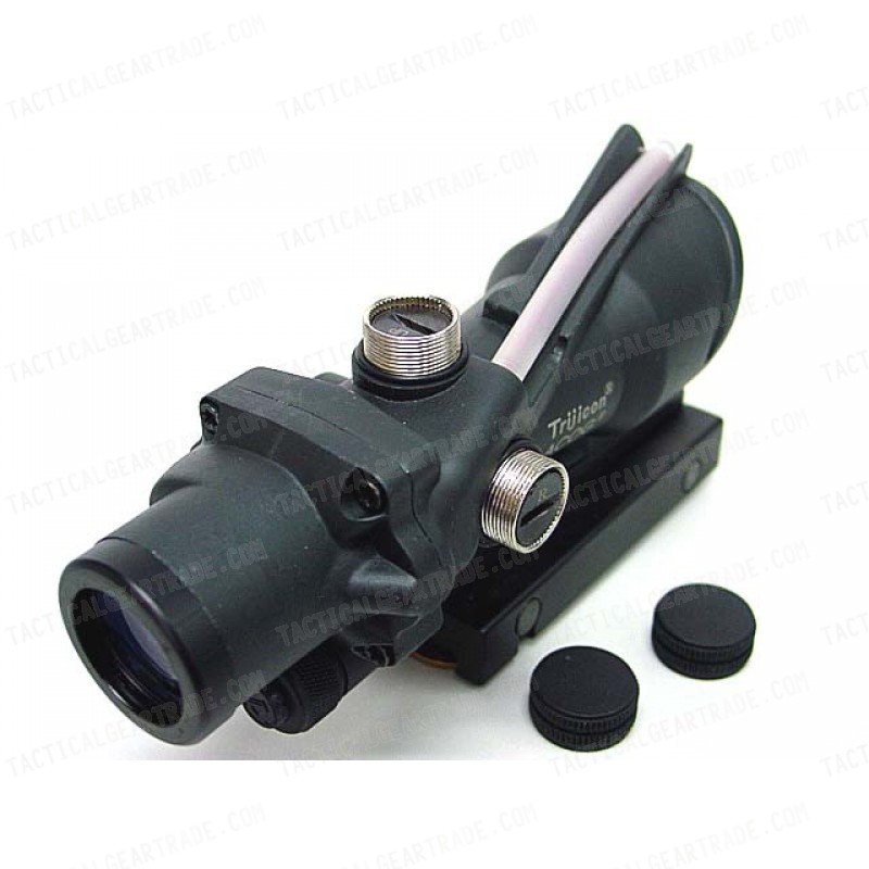 ACOG Type 4x32 Red Illuminated Cross Sight Scope w/ Dummy Fiber