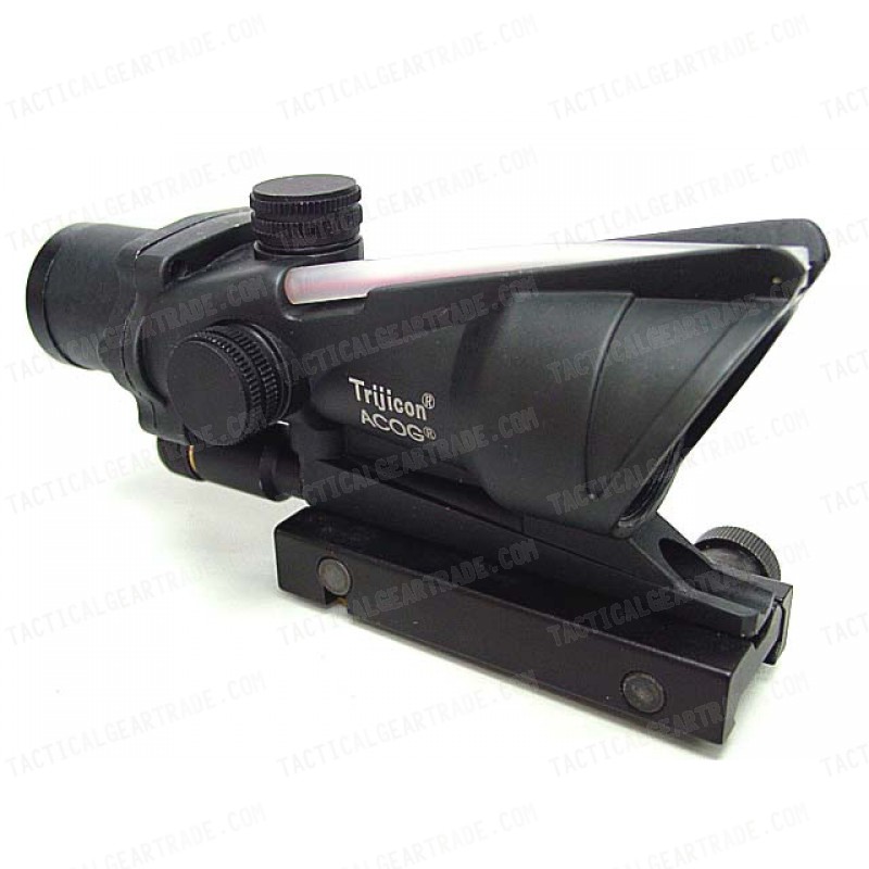 ACOG Type 4x32 Red Illuminated Cross Sight Scope w/ Dummy Fiber