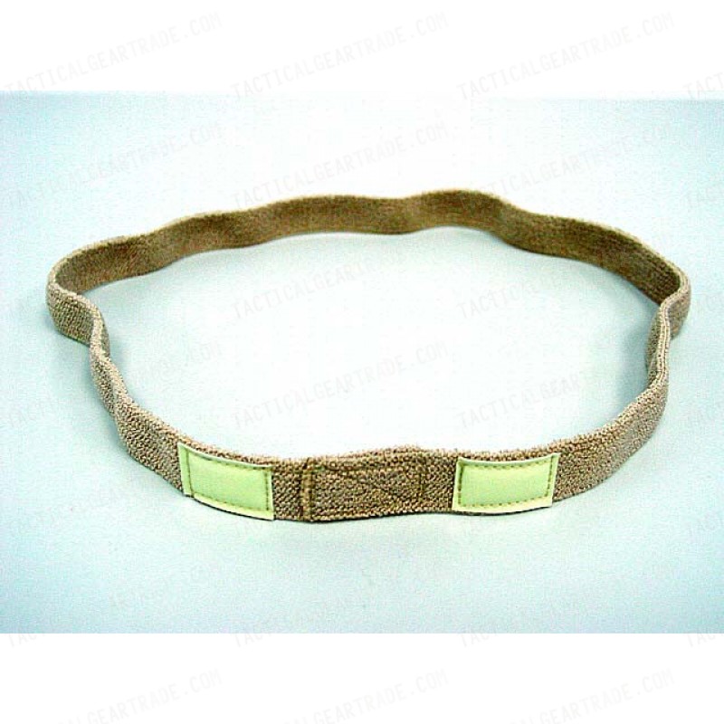 US Army Helmet Reflective Cat-Eyes Band Tan PASGT MICH