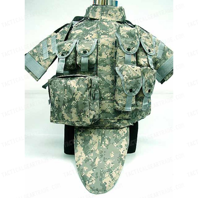 OTV Body Armor Carrier Tactical Vest Digital ACU Camo