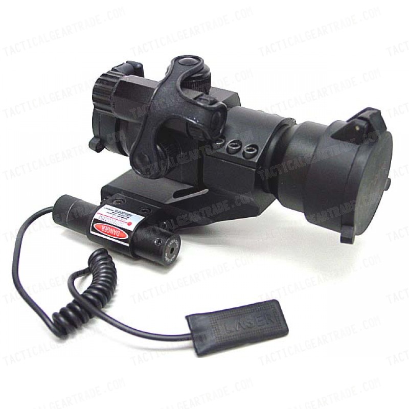 Comp M2 Type Red Green Dot Sight Scope with Red Laser