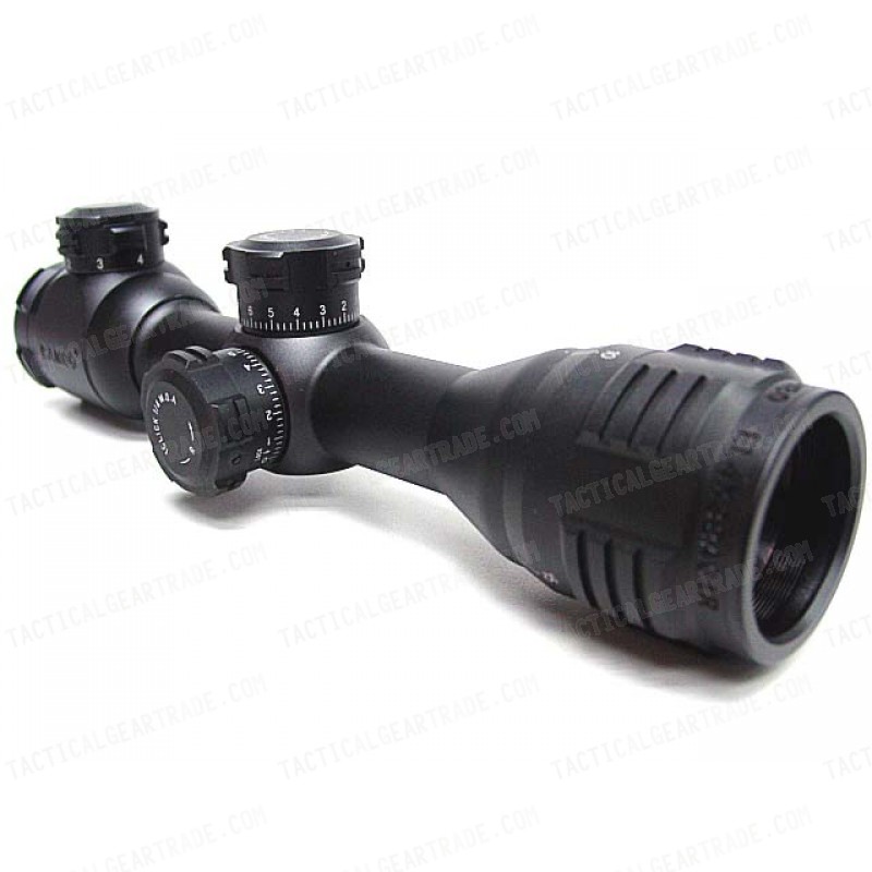 Rambo EL 4x32 AOIR Red Illuminated Hunting Reticle Rifle Scope