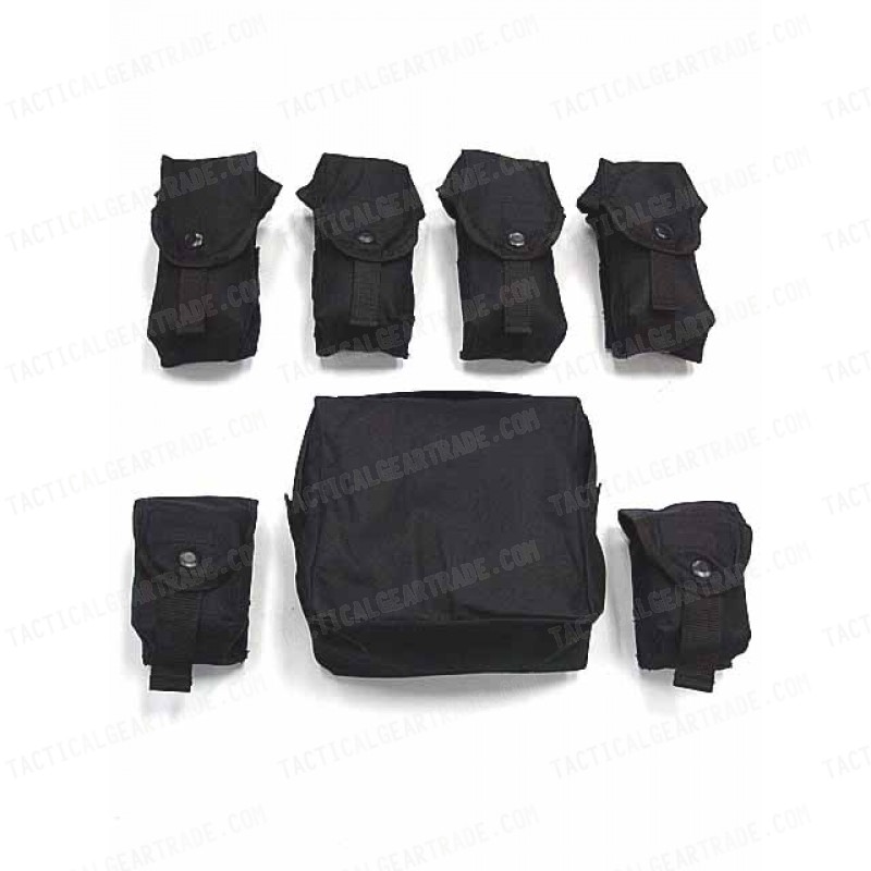 OTV Body Armor Carrier Tactical Vest Black