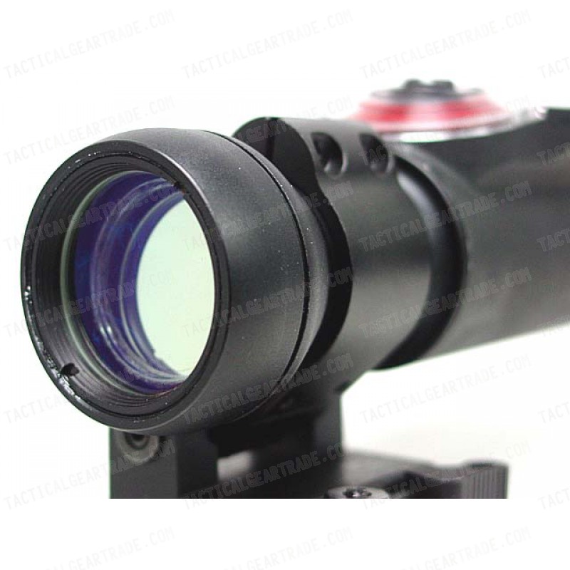 Airsoft 30mm TriPower TX30 Style Red/Green Chevron Scope Sight