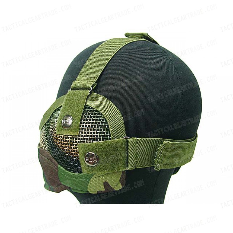 Black Bear Airsoft Stalker BAT Style Raider Mesh Mask Army Camo