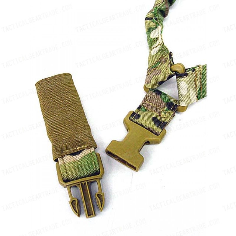 TMC Elastic Bungee CQB Single Point Rifle Sling Multi Camo