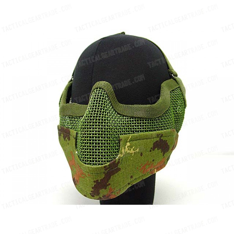 Black Bear Airsoft Stalker BAT Raider Mesh Mask Italian Camo
