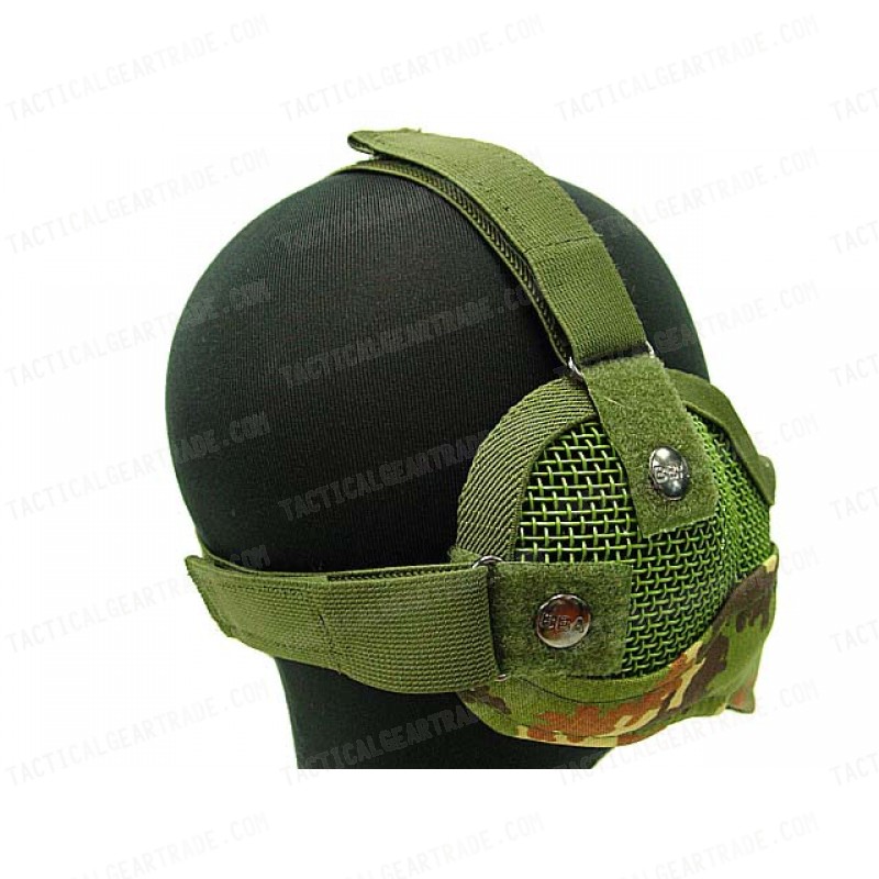 Black Bear Airsoft Stalker BAT Raider Mesh Mask Italian Camo