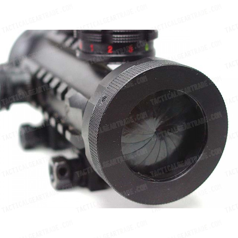 BSA 1x30 30mm Tri-Rail Red/Green/Blue Dot Sight Rifle Scope