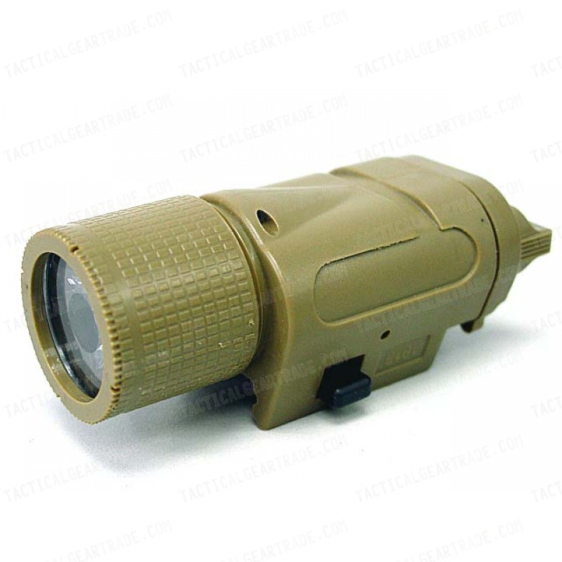 Element M3X Tactical Illuminator Short Version Flashlight Tan