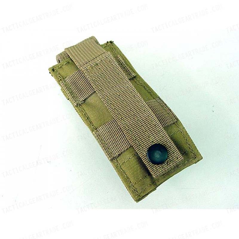 Molle Single Pistol Magazine Pouch Coyote Brown