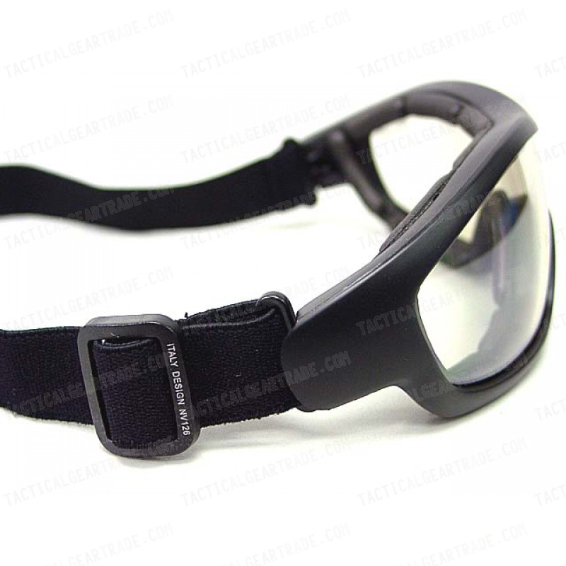 Tactical Airsoft Sport Style Goggle Safety Glasses Clear