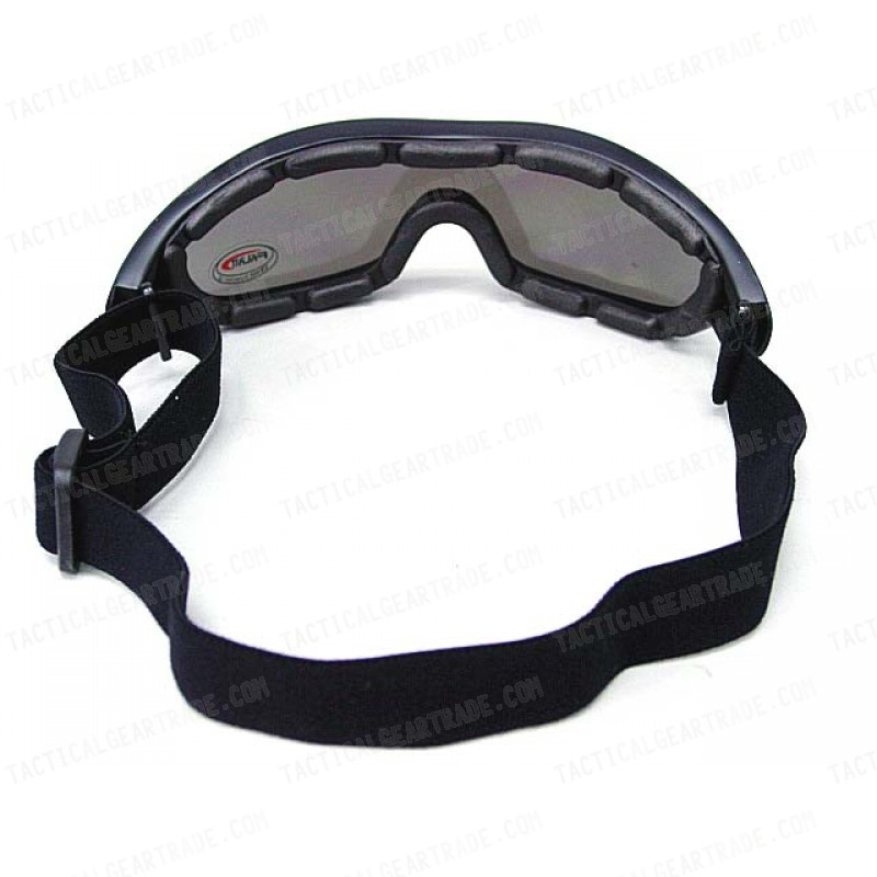 Tactical Airsoft Sport Style Goggle Safety Glasses Black