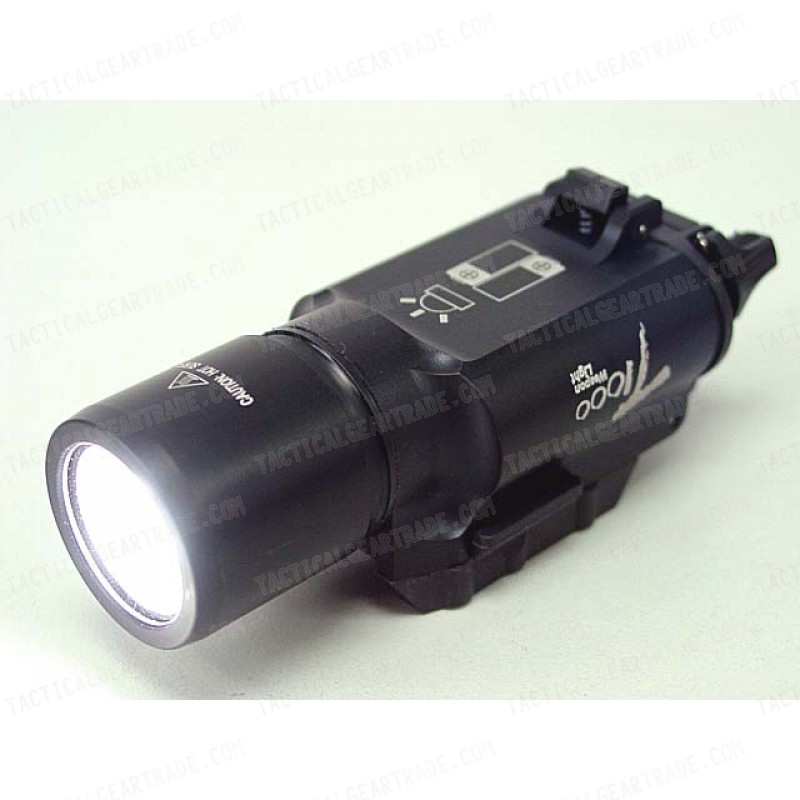 X300 Type 190 Lm CREE LED Tactical Flashlight Weaponlight T1000
