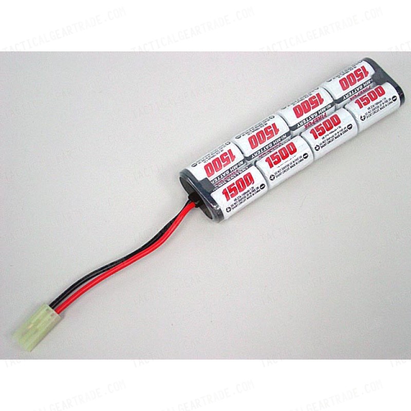 Firefox 9.6V 1500mAh Ni-MH Airsoft AEG RC Mini Battery