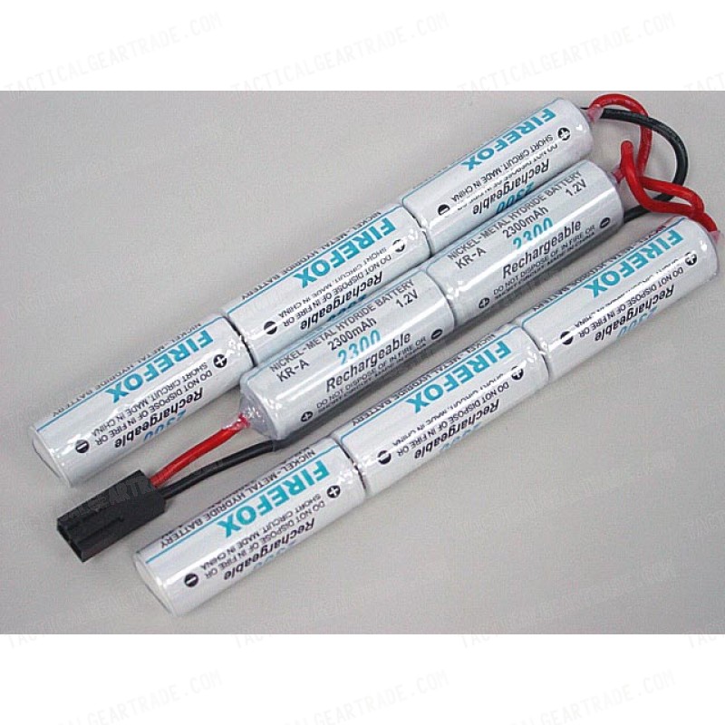 Firefox 9.6V 2300mAh Ni-MH Airsoft Crane Stock Battery