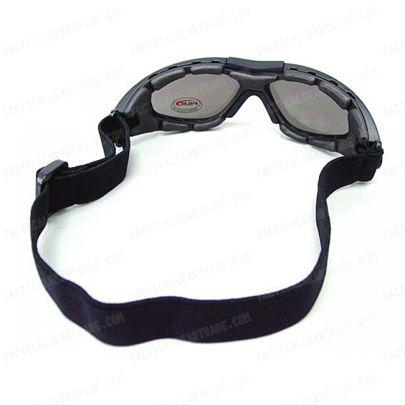 Tactical Airsoft Sport Style Goggle Safety Glasses Black #B