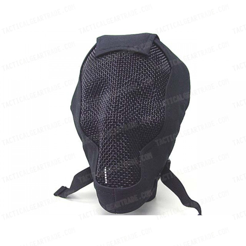 Black Bear Airsoft Praetorian Skull Razor Mask Black