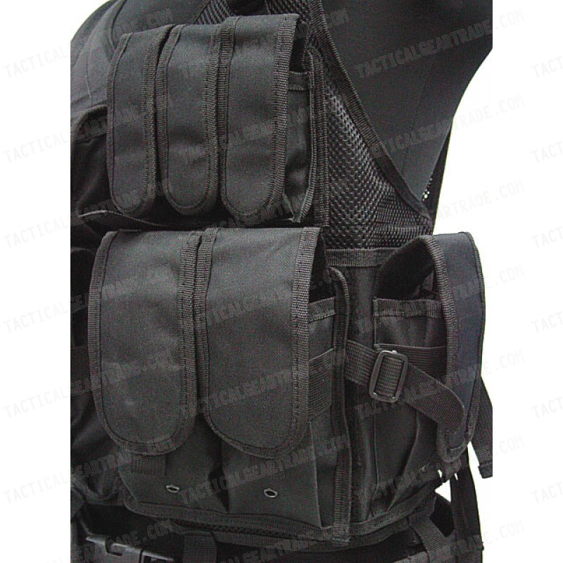 Airsoft Tactical Hunting Combat Vest Black