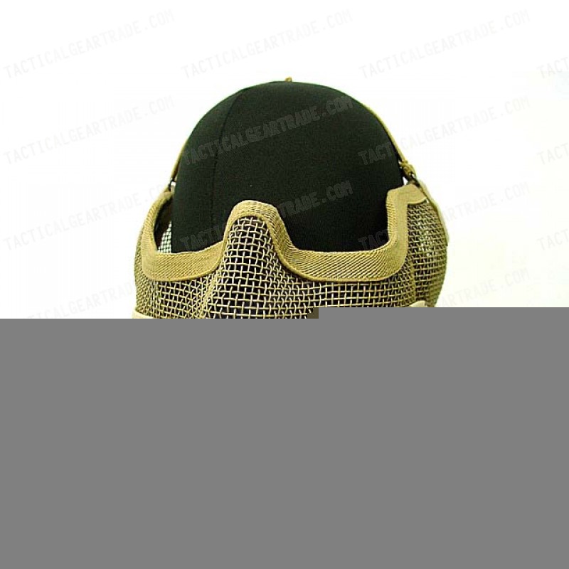 Stalker Type Half Face Metal Mesh Mask Ver. 2 Digital Desert