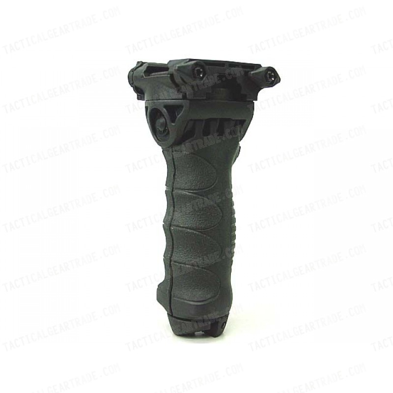 Tactical 20mm QD RIS Spring Total Bipod Foregrip Grip Black