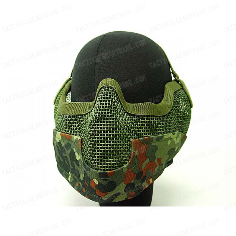 Black Bear Airsoft Stalker BAT Raider Mesh Mask Greman Camo