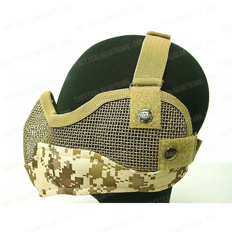 Black Bear Airsoft Stalker BAT Raider Mesh Mask Digital Desert