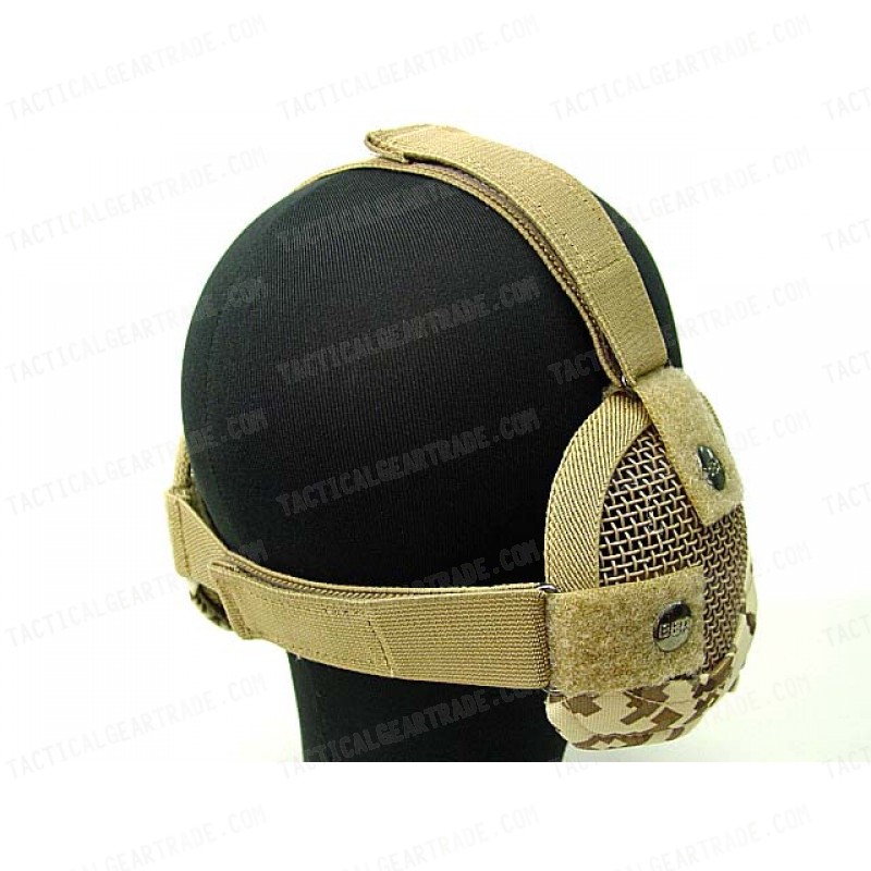 Black Bear Airsoft Stalker BAT Raider Mesh Mask Digital Desert