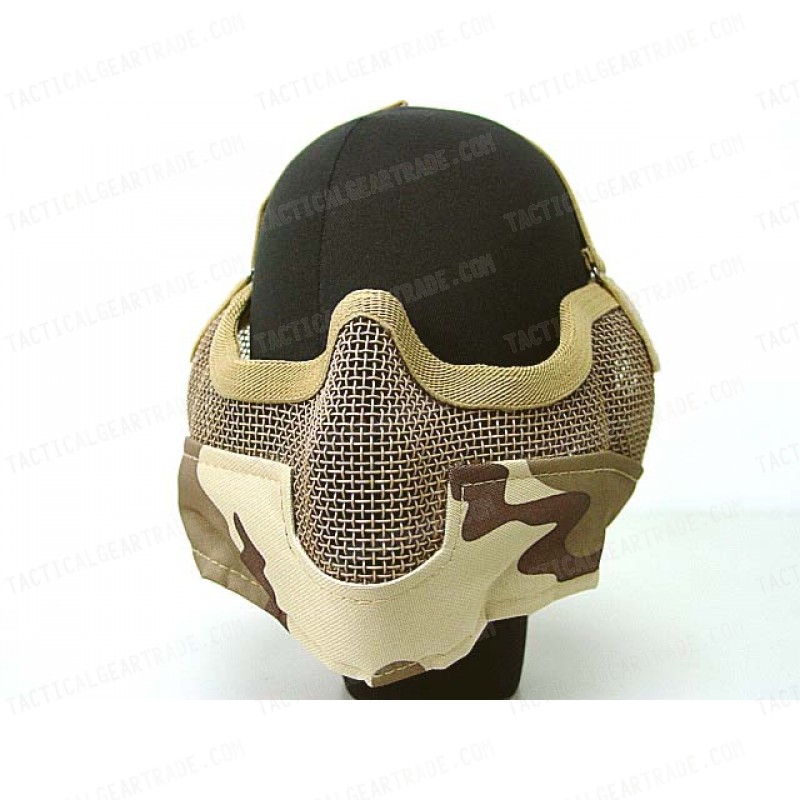 Black Bear Airsoft Stalker BAT Raider Mesh Mask Desert Camo