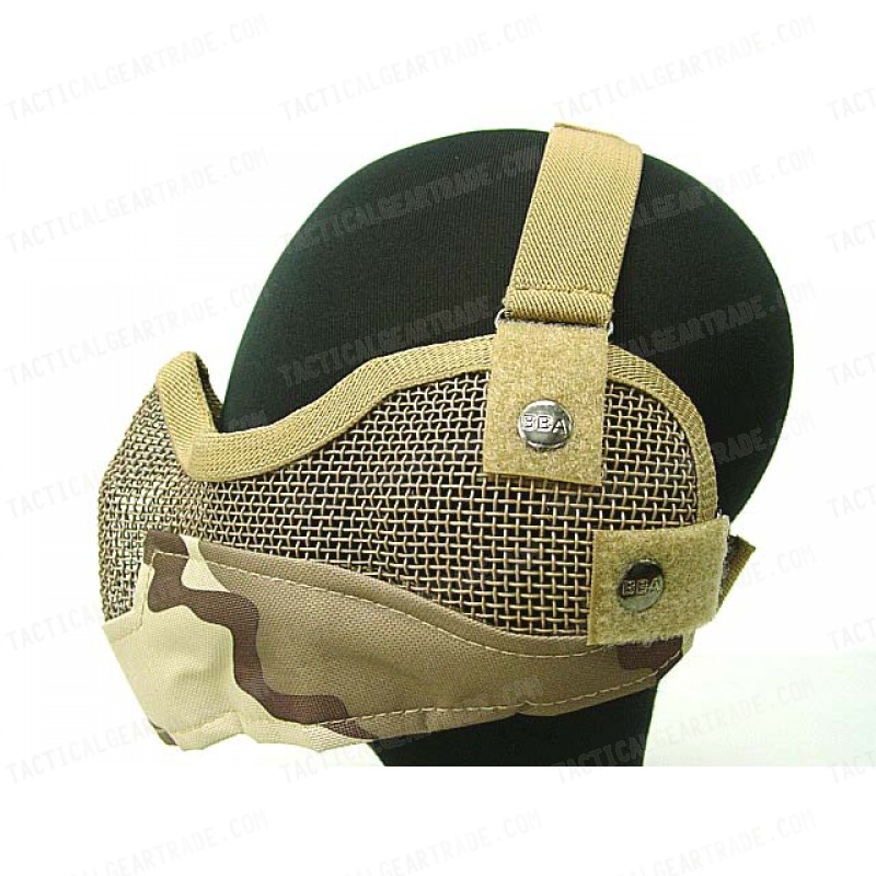 Black Bear Airsoft Stalker BAT Raider Mesh Mask Desert Camo