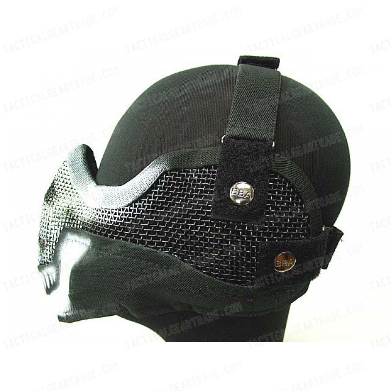 Black Bear Airsoft Stalker BAT Style Raider Mesh Mask Ghost