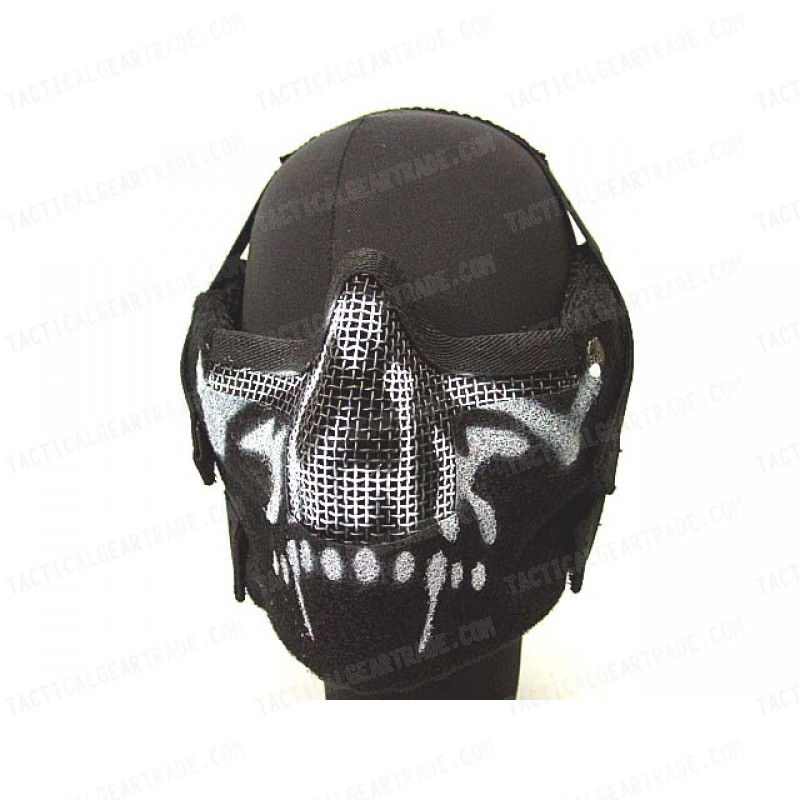 Black Bear Airsoft New Stalker Style Splinter Mask Ghost