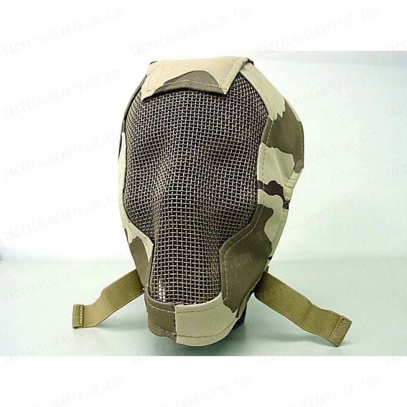 Black Bear Airsoft Praetorian Skull Razor Mask Desert Camo