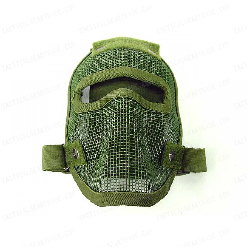 Black Bear Airsoft Assassin style Reaper Mask OD