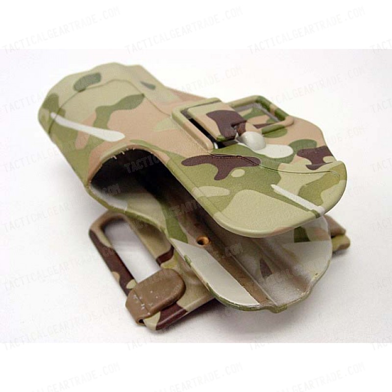 CQC H&K USP Compact RH Pistol Paddle & Belt Holster Multi Camo